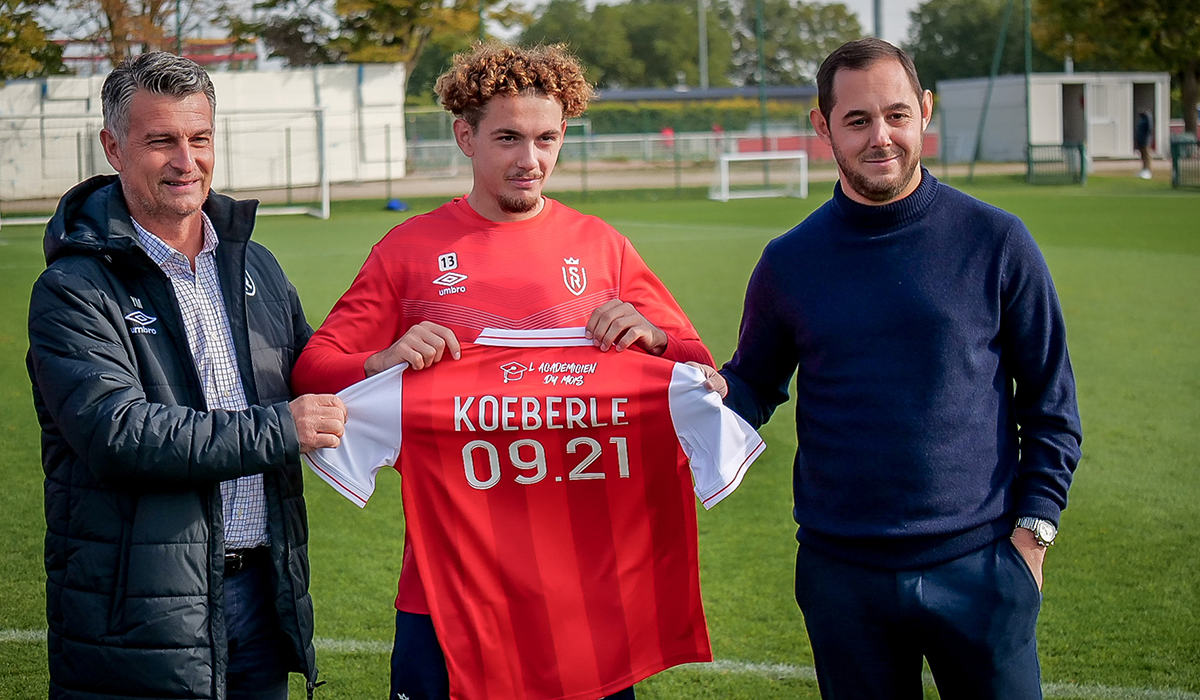 Samuel Koeberle nommé académicien du mois de septembre | Stade de Reims