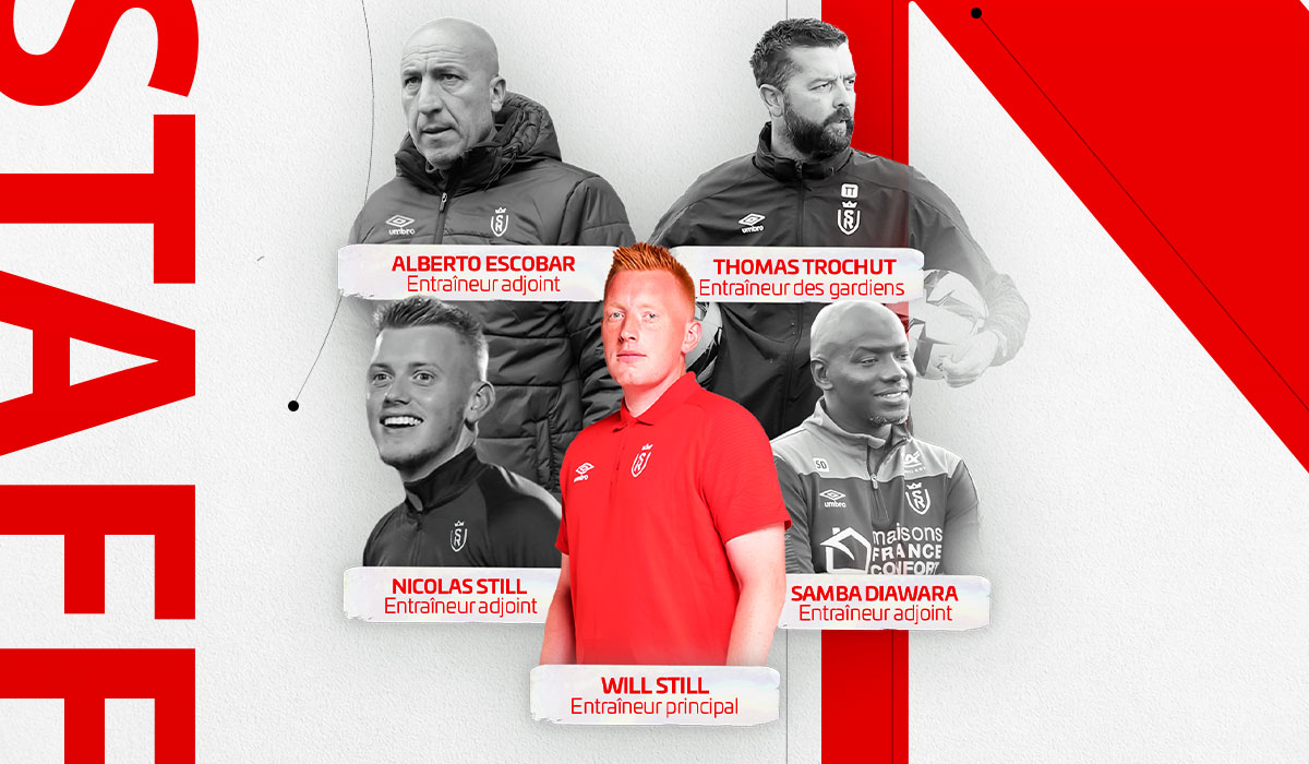 Staff technique du Stade de Reims 2023-24 !