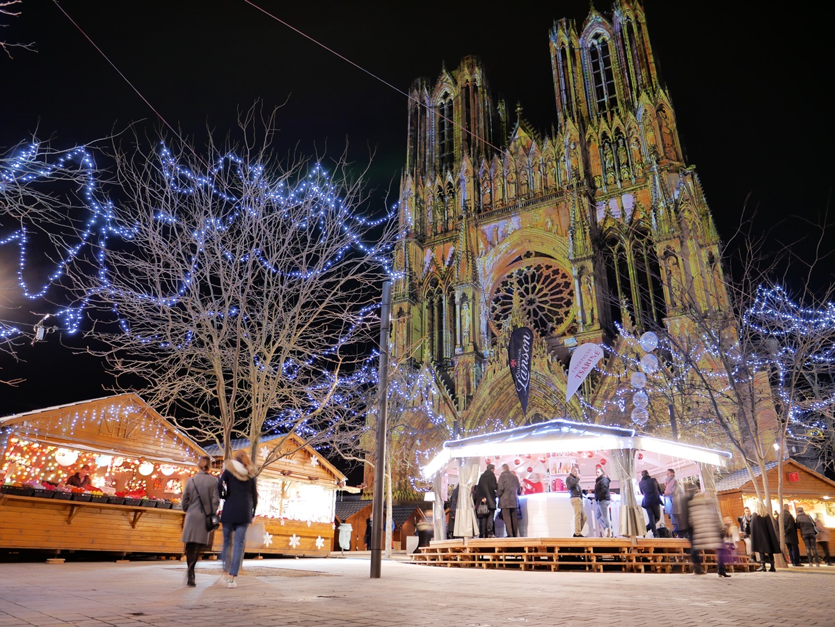 Marché de Noël Reims / Crédit : Ville de Reims