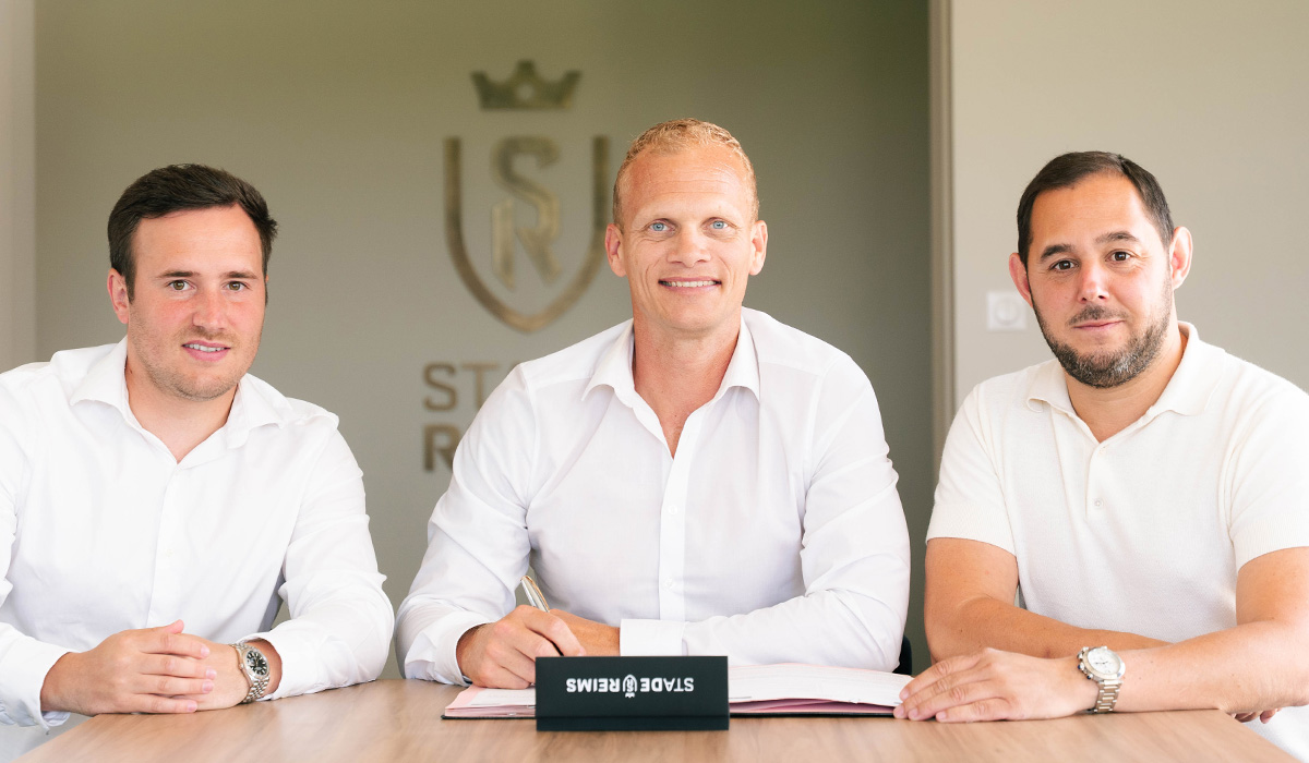 Karel Geraets, nouvel entraîneur du Stade de Reims