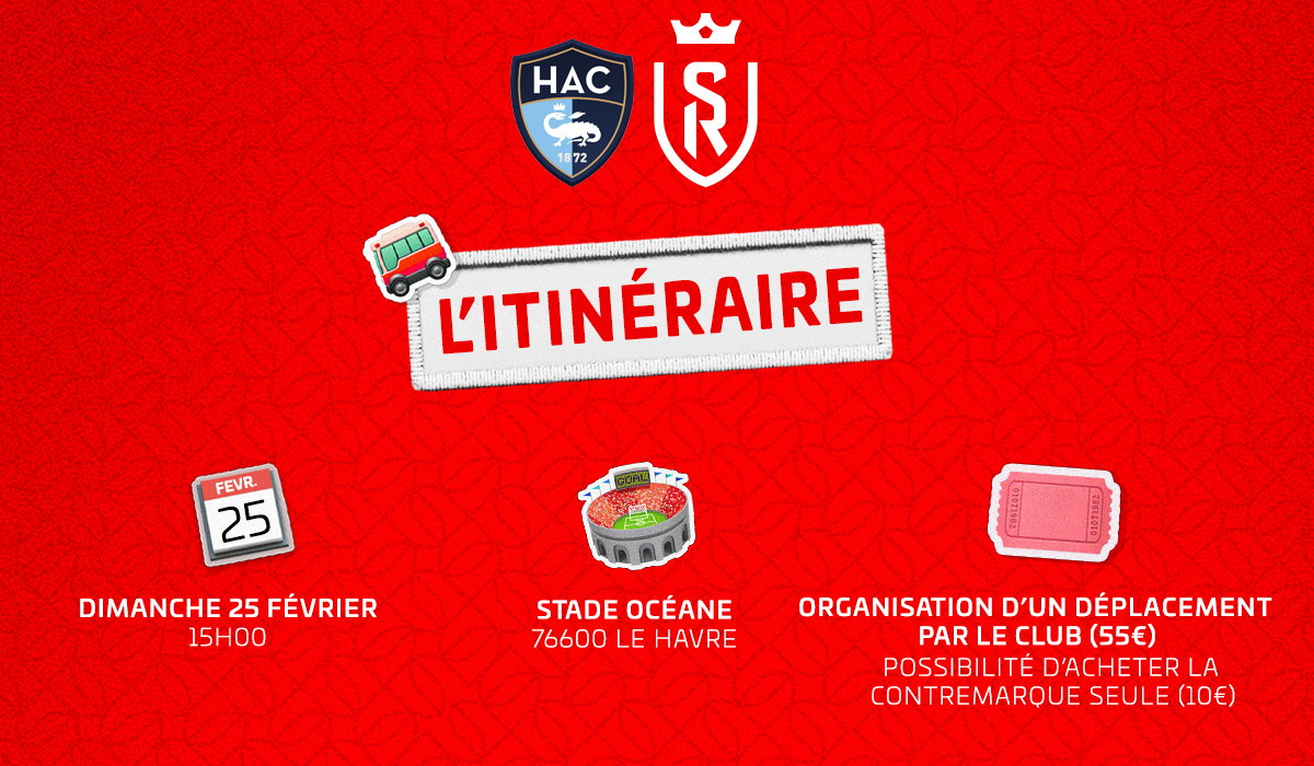 itinéraire HAC-SDR