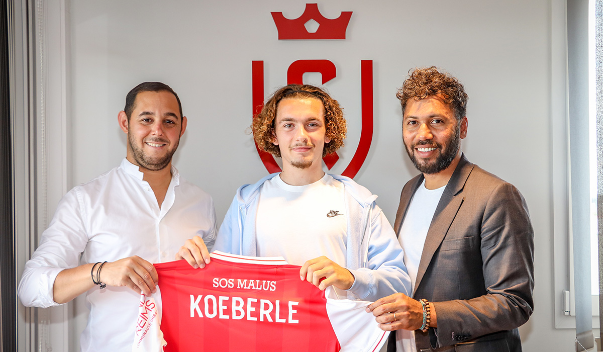 Samuel Koeberle signe professionnel | Stade de Reims