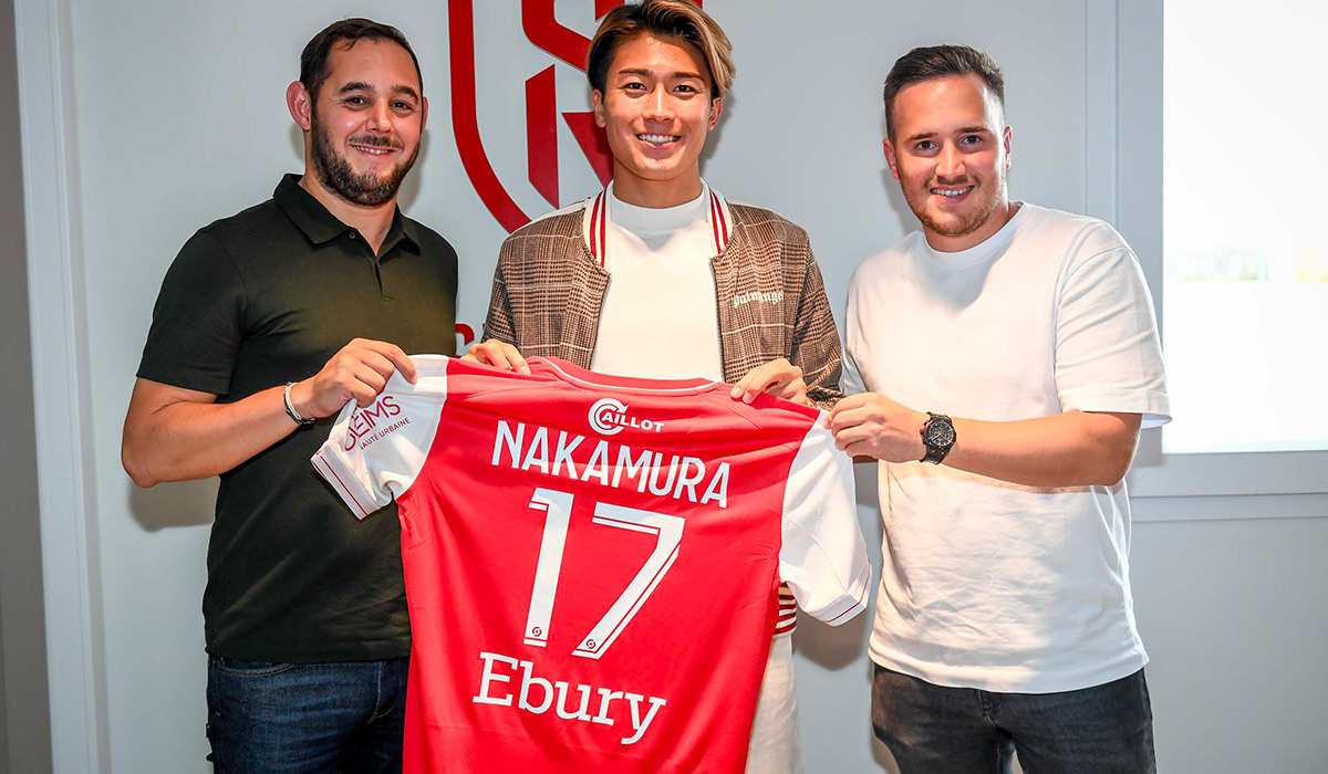 Keito Nakamura est rémois !