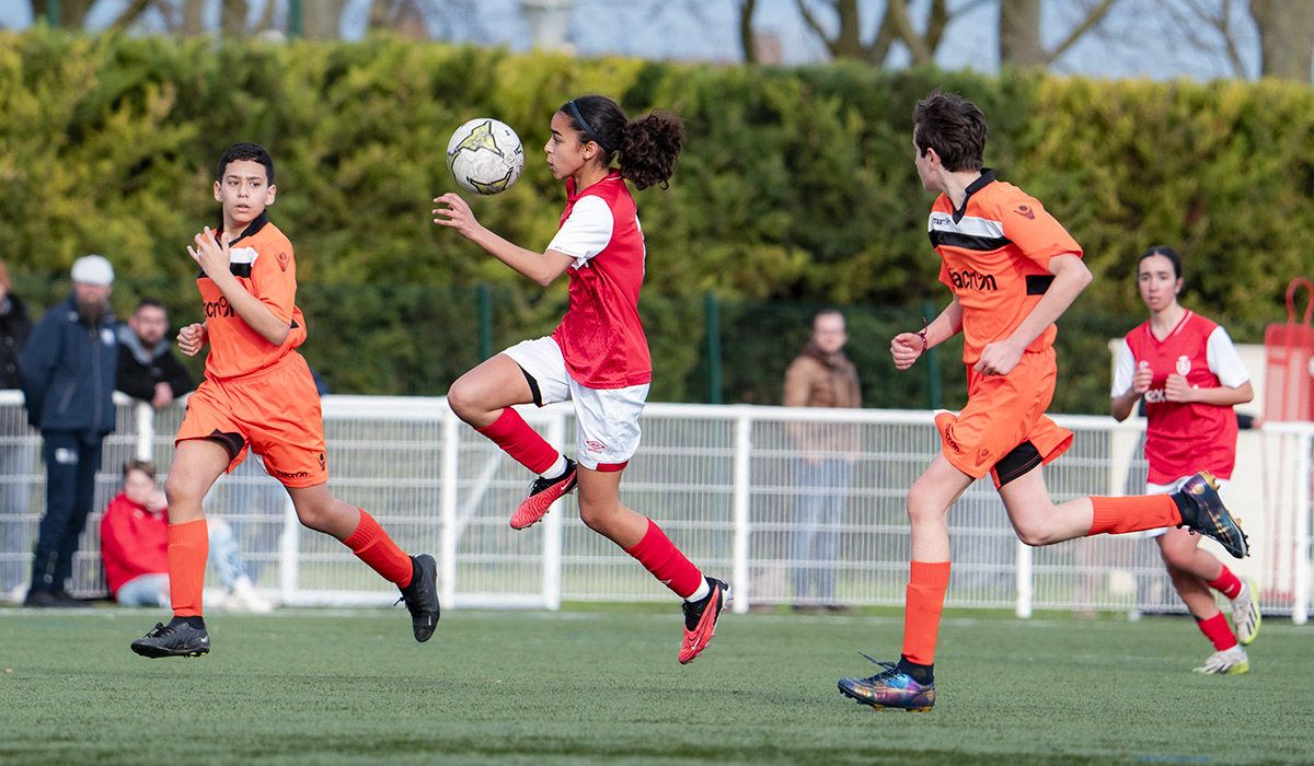 U14 féminines du Stade de Reims / Crédit photo : Nathalie Querouil