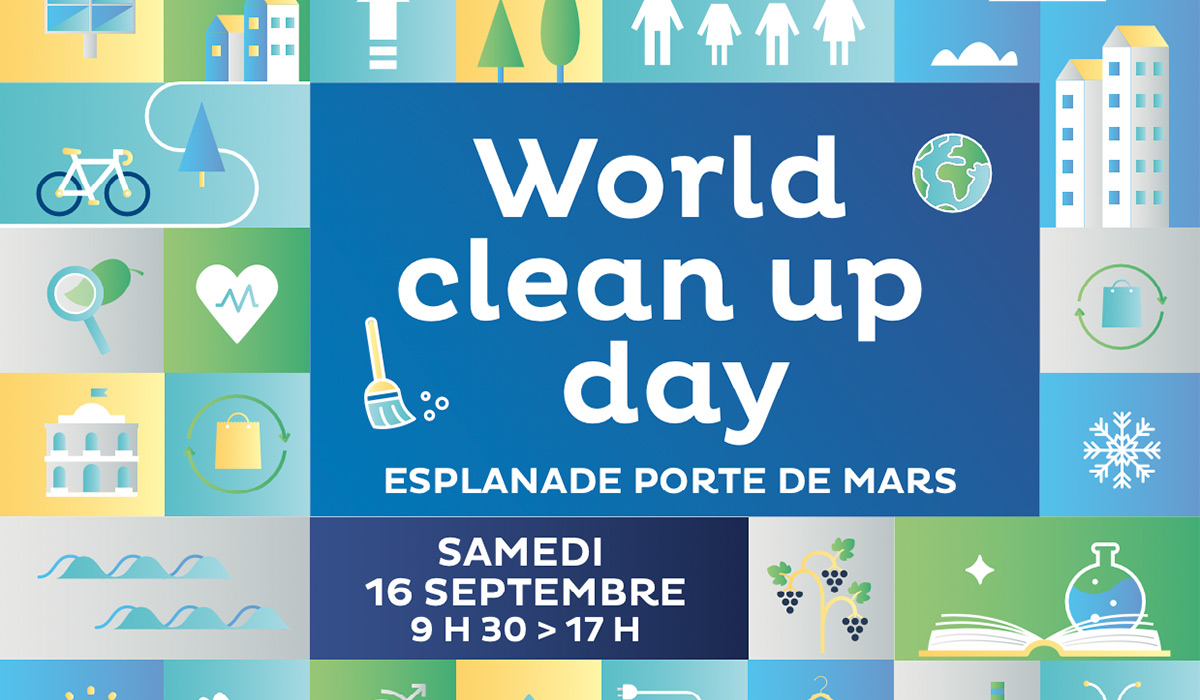 Participez au World Clean Up Day à Reims ! 