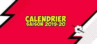 Calendrier 2019-20