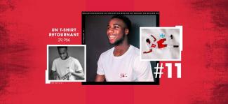 T-shirt retourné Boulaye Dia