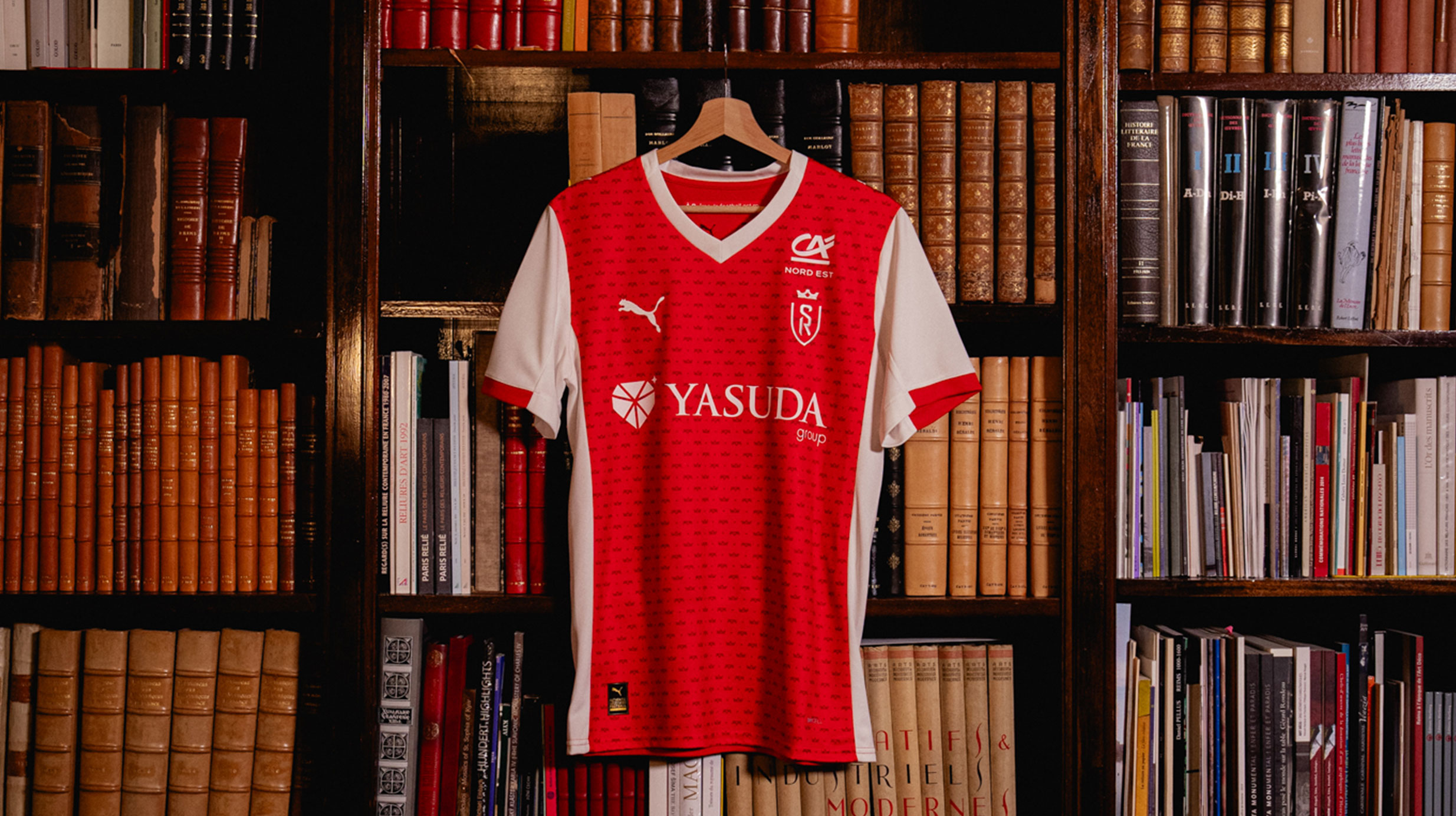 Maillot Stade de Reims vintage édition limitée Stuttgart 1959 (2018