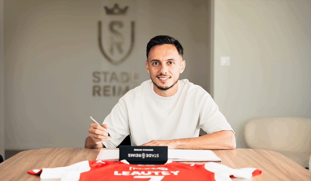 Antoine Leautey au Stade de Reims