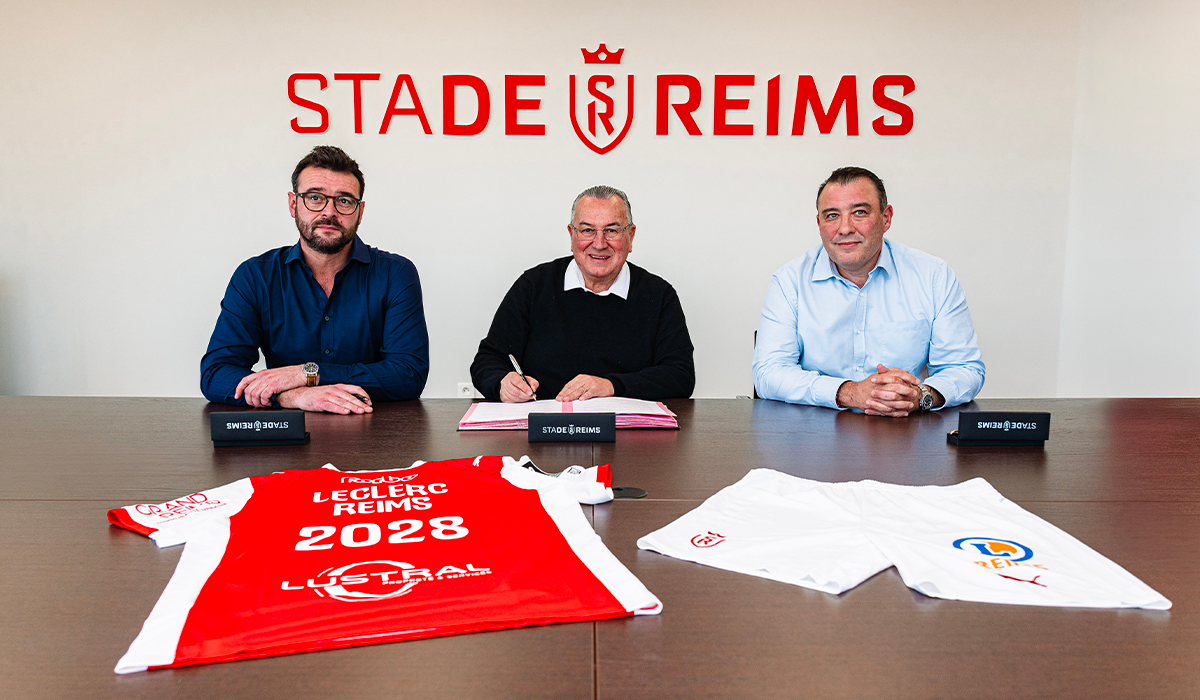 Leclerc et le Stade de Reims renouent un partenariat emblématique