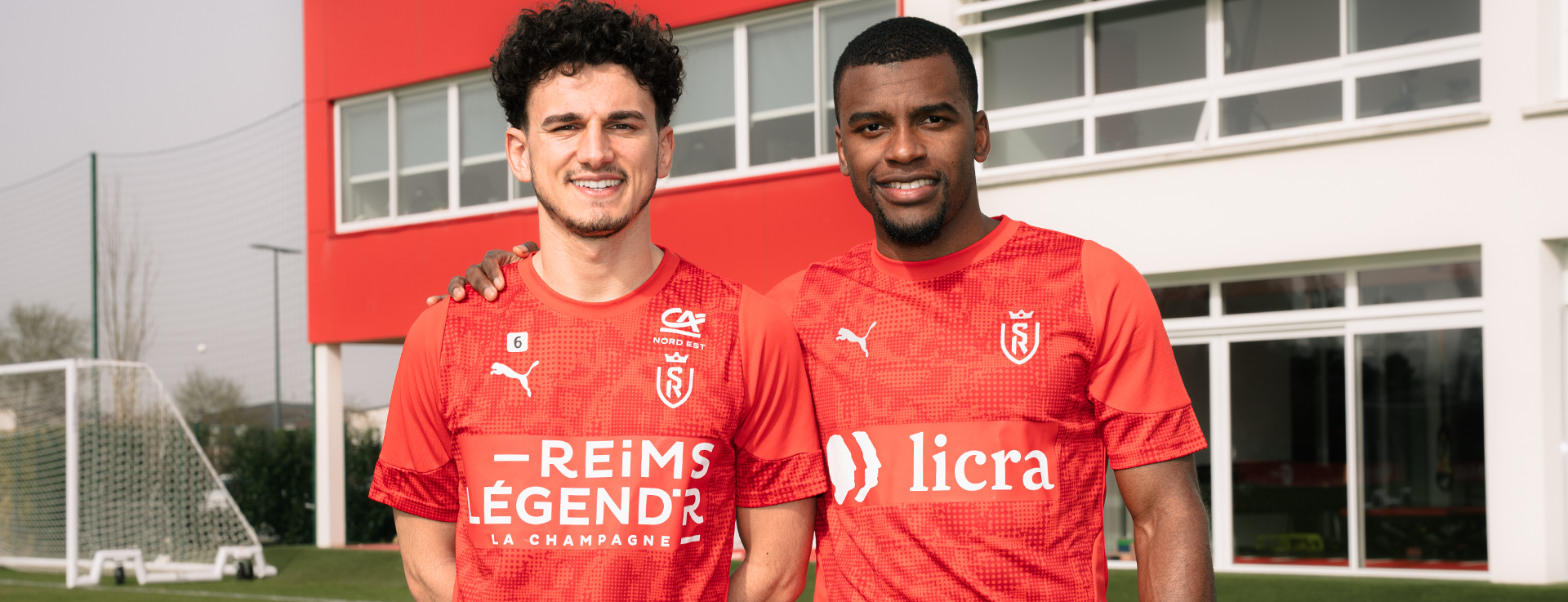 Le Stade de Reims met à l'honneur Reims Légend'R et la LICRA sur ses équipements