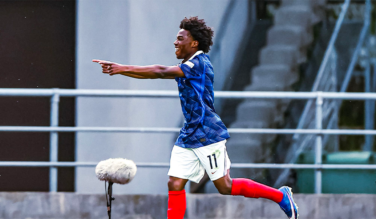 Arone Gadou et les Bleus qualifiés pour la demi-finale de l'Euro U17